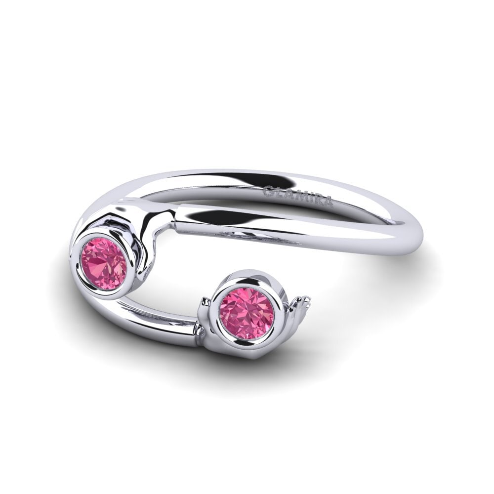 Rosa Turmalin Ring Cynsen