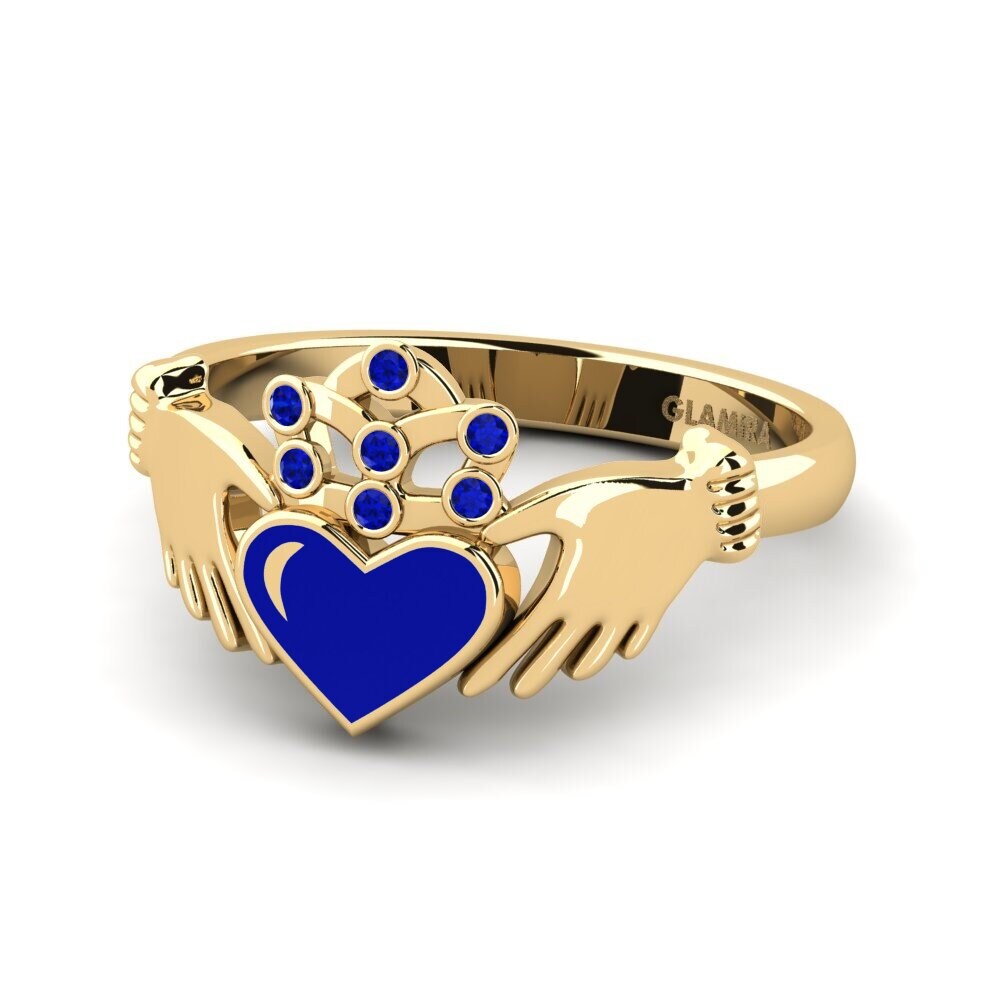 Saphir Ring Hnigeng