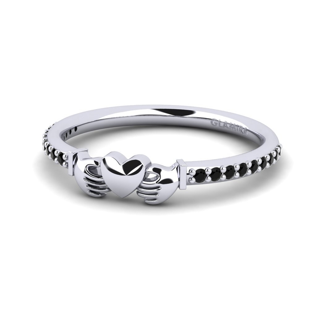 Diamante Negro Anel Klrem