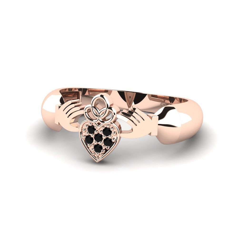 Diamante Negro Anel Lootati