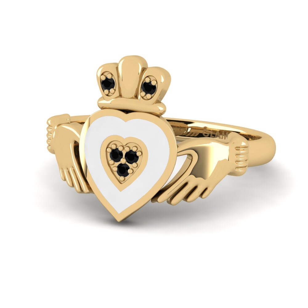 Schwarzer Diamant Ring Nycalc