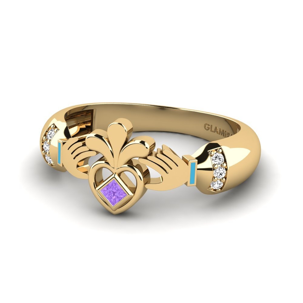 Amethyst Ring Pyreact
