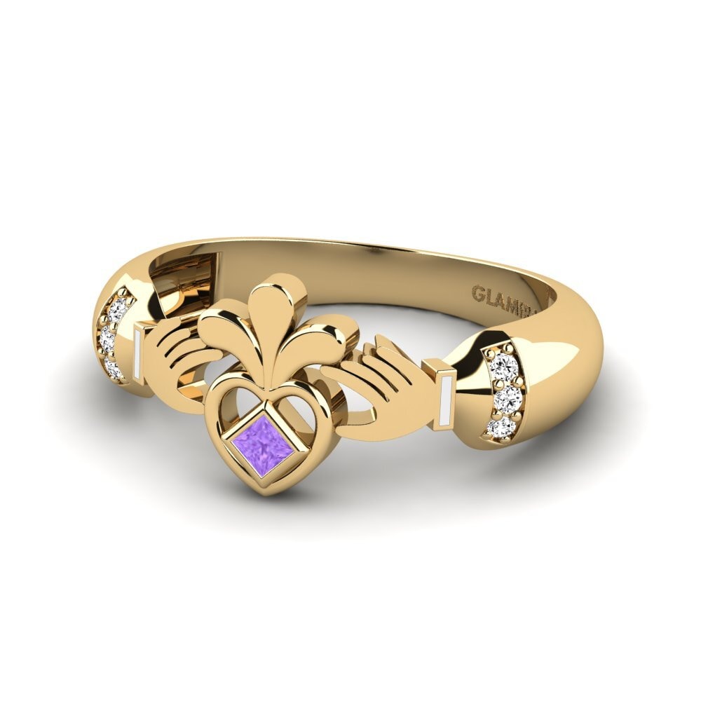 Amethyst Ring Pyreact