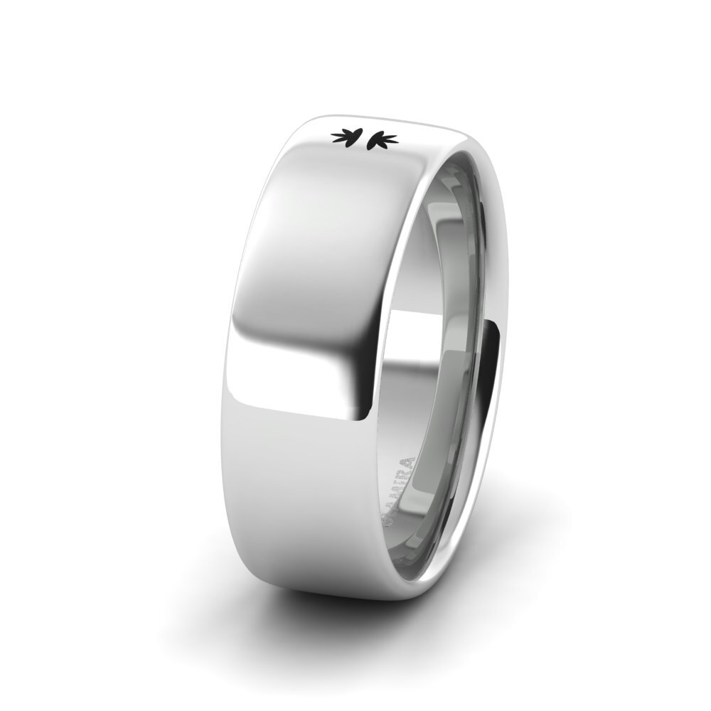 Men's Ring Cute Speech 8.0 mm