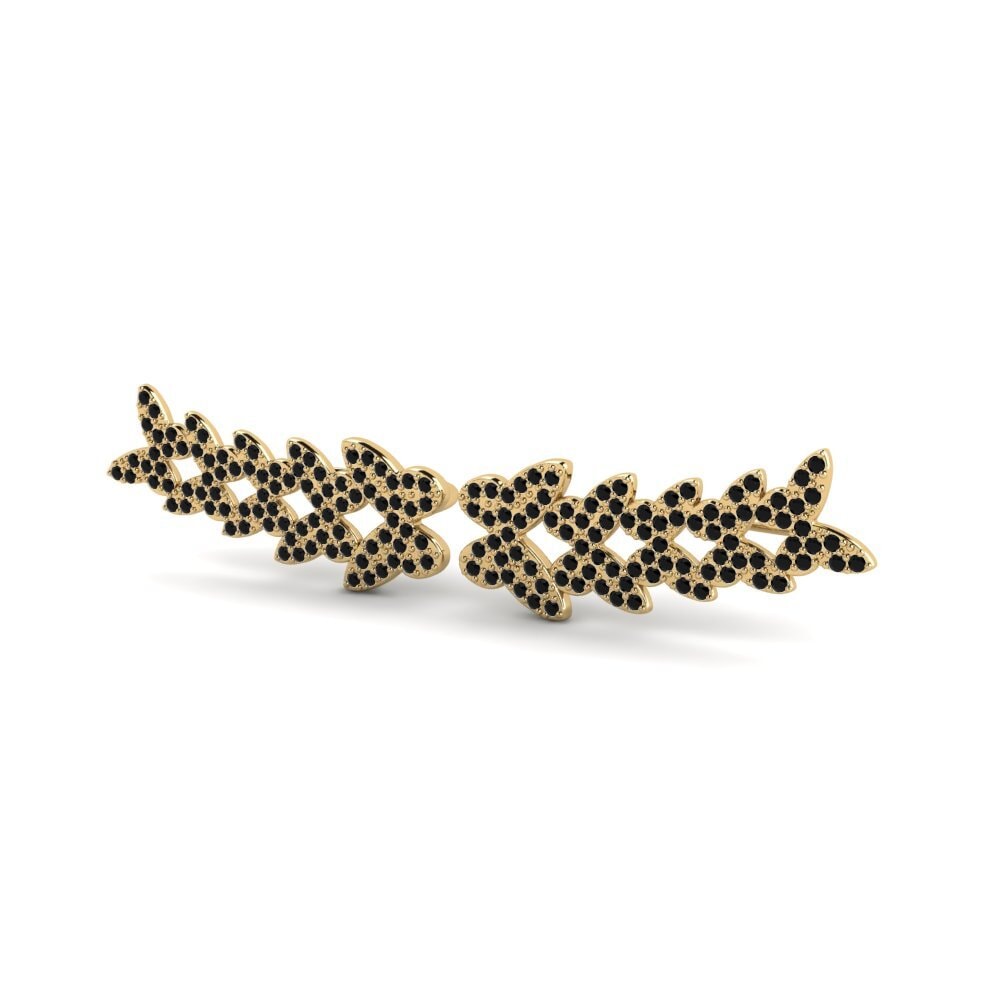 14k Oro Amarillo Pendiente de mujer Cwit