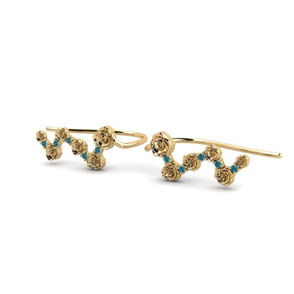 Blue Diamond Women's Earring Dopert