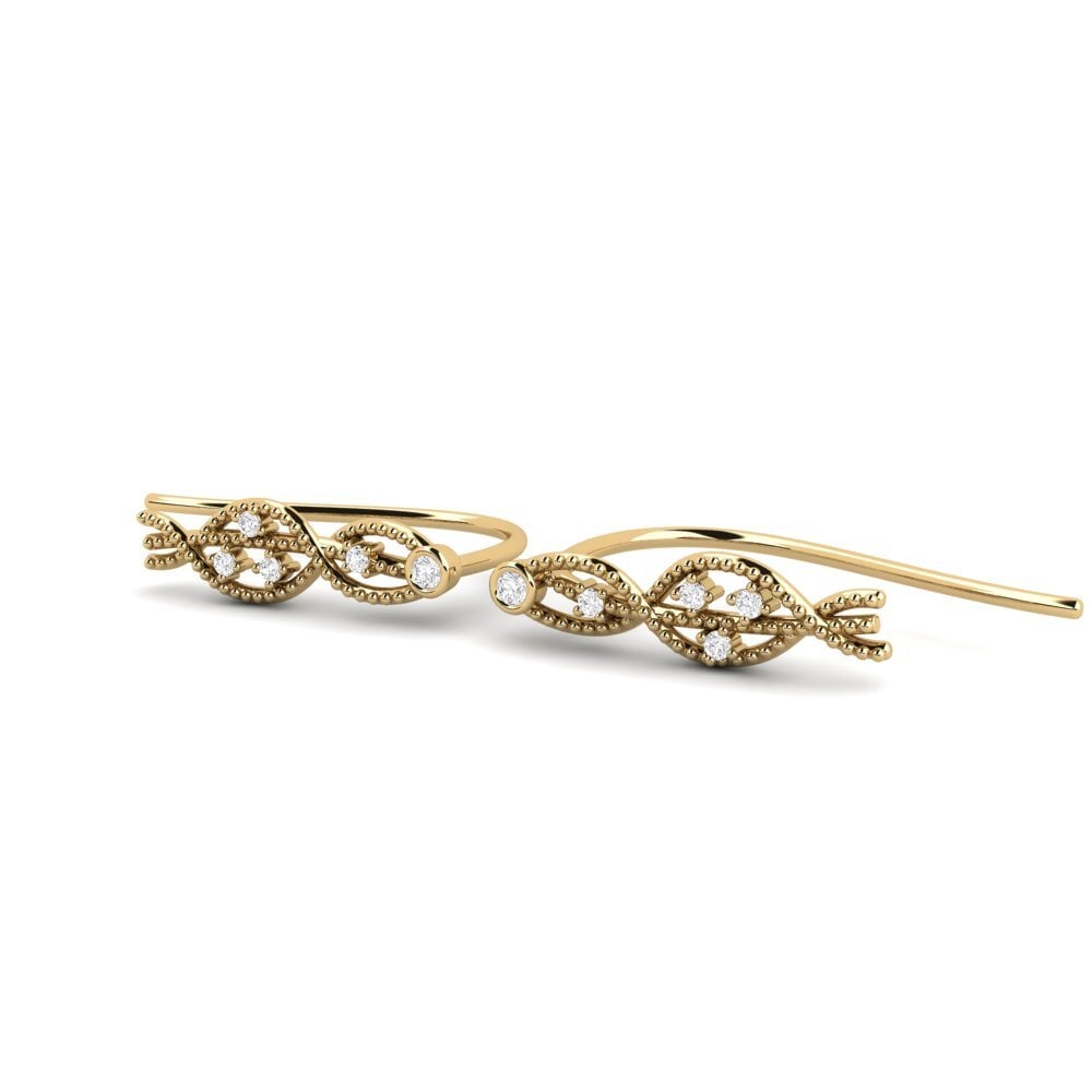 White sapphire Women's Earring Kracc