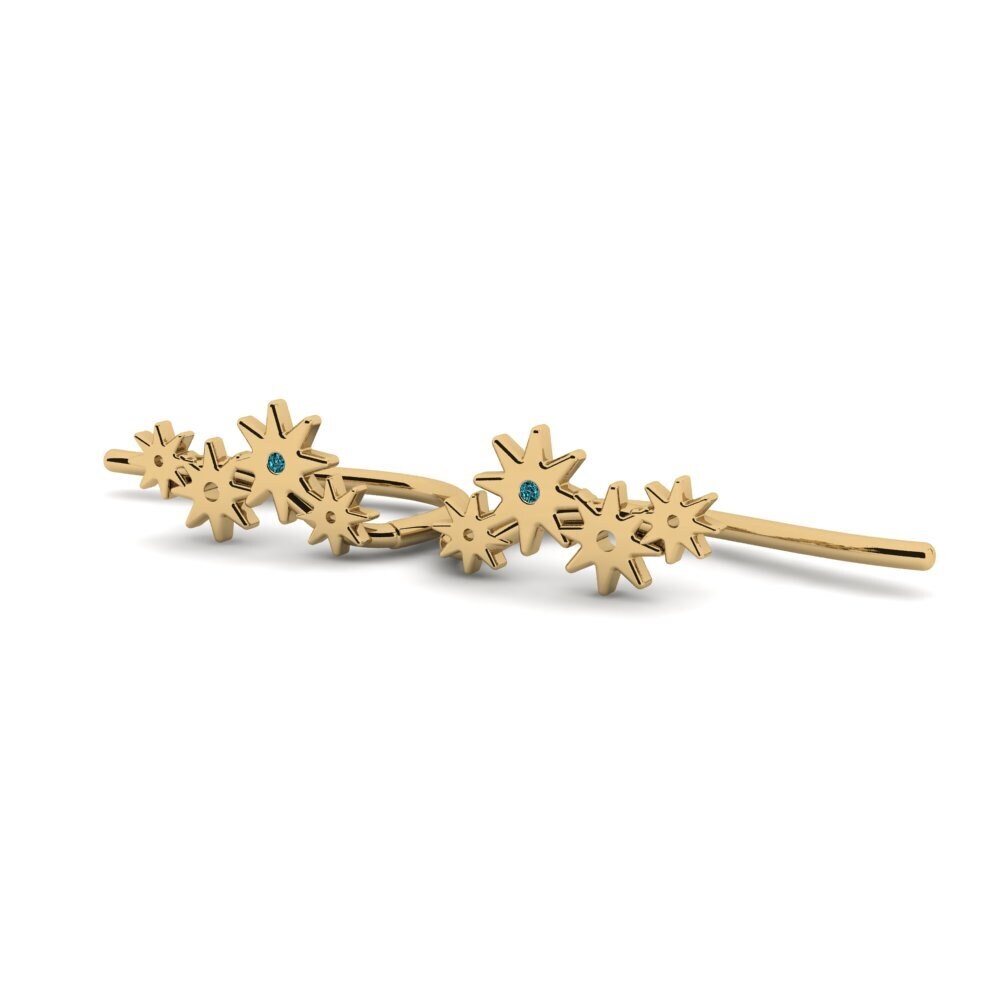 Blue Diamond Women's Earring Lalam