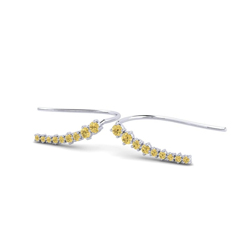 Yellow Diamond Women's Earring Mishary