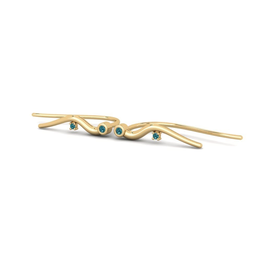 Blue Diamond Women's Earring Rigendl