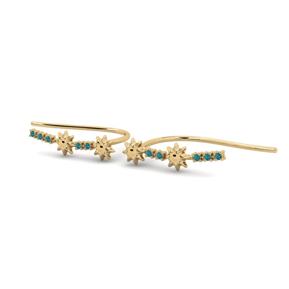 Blue Diamond Women's Earring Rmundr