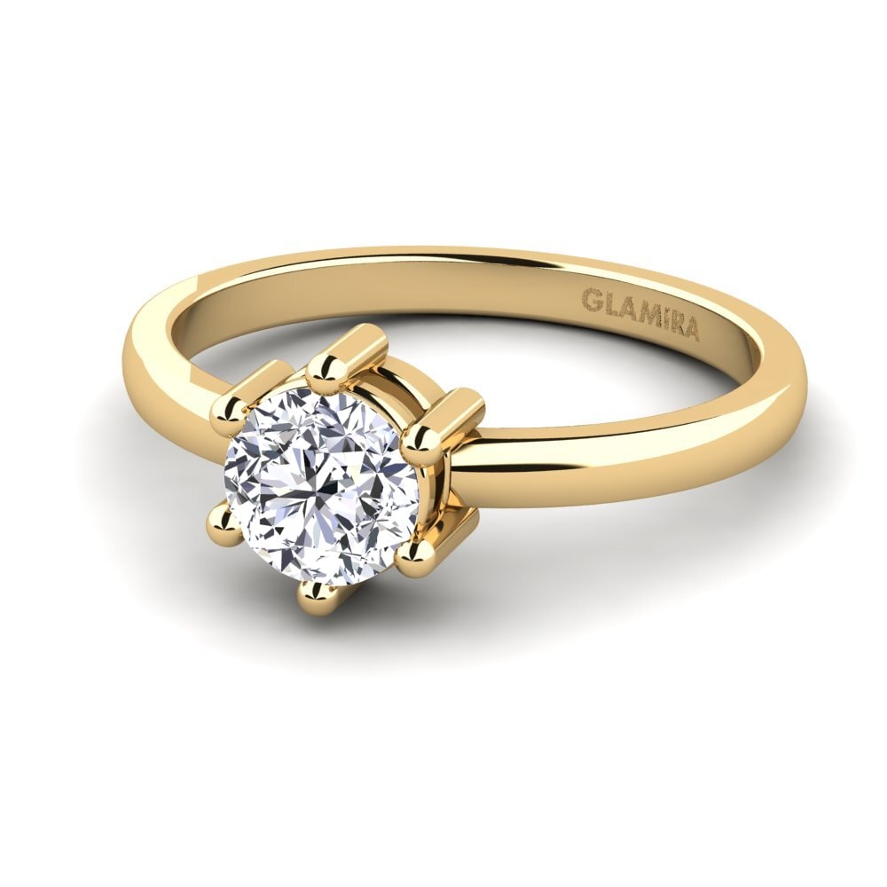 Labor-gezüchteter Diamant Stapelbarer Ring Equa - A