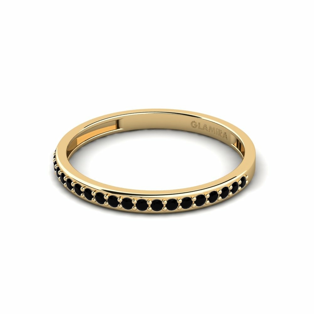 Zafiro negro Anillo Fendr - B