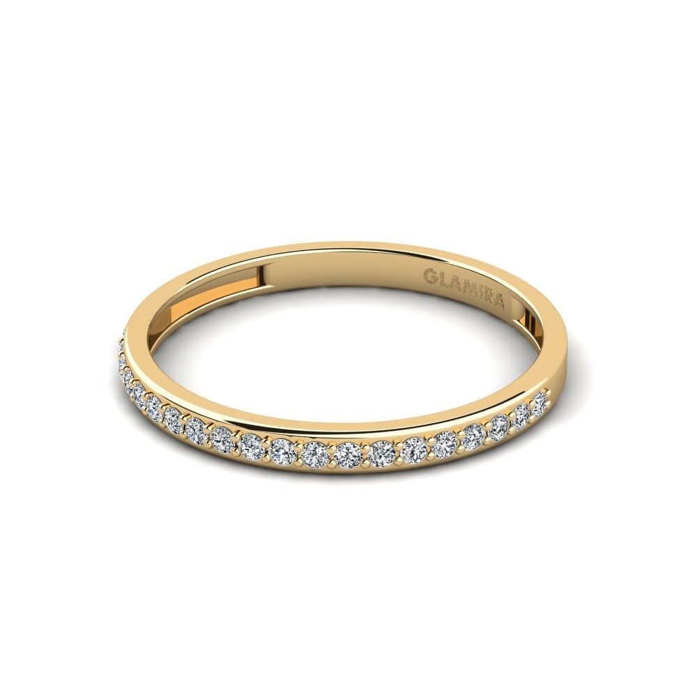 Zircone Bague Fendr - B