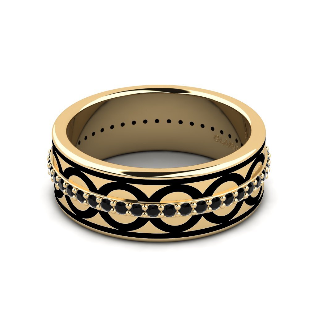 Black Onyx Ring Natacha - A