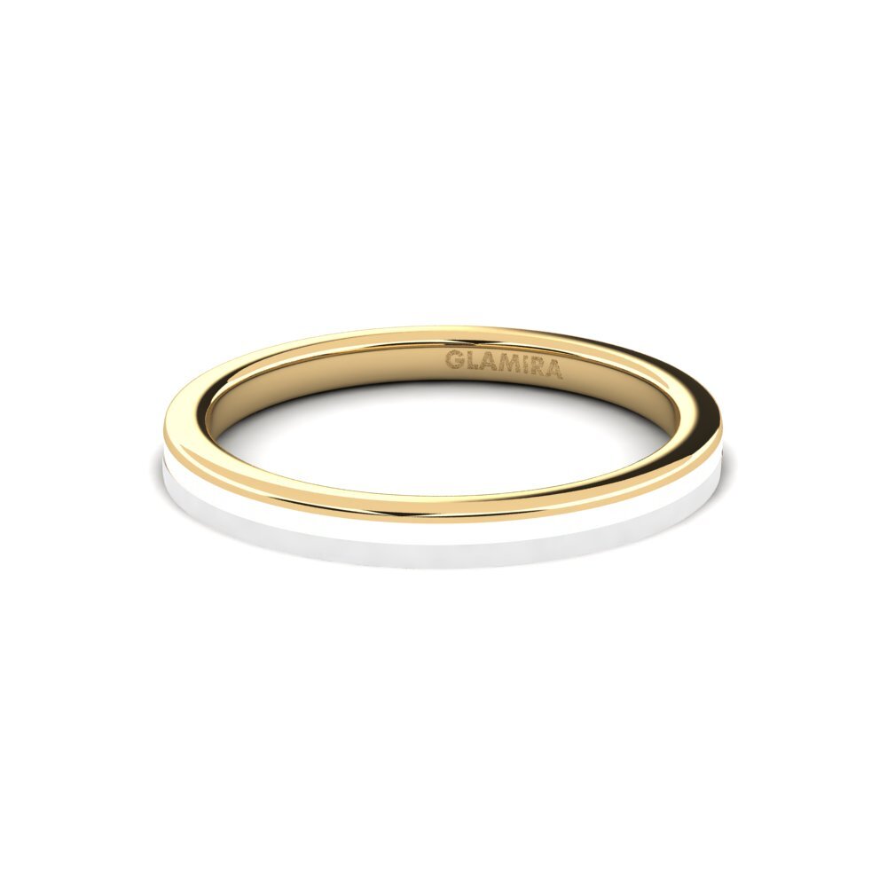 9k Oro Amarillo Anillo apilable Sephuf - A