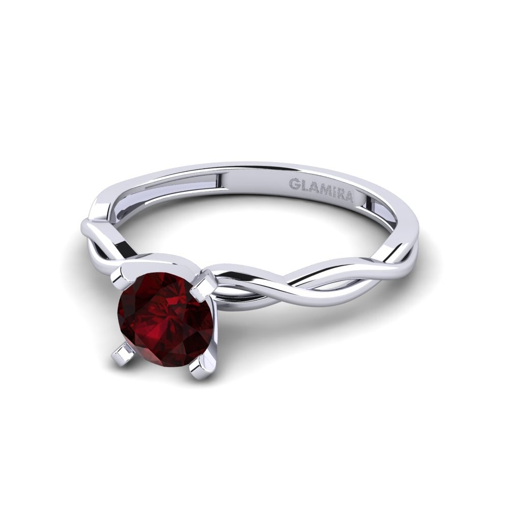 Garnet Engagement Ring Xoden - A