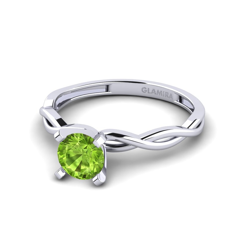 Peridot Engagement Ring Xoden - A