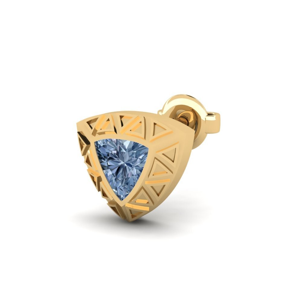 Diamante Azul Pendiente para hombre Matalas