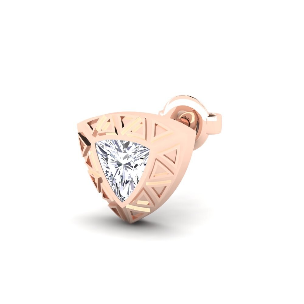 18k Oro Rosa Pendiente para hombre Matalas