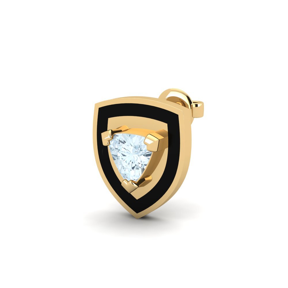 Aquamarine Men's Earring Palundi