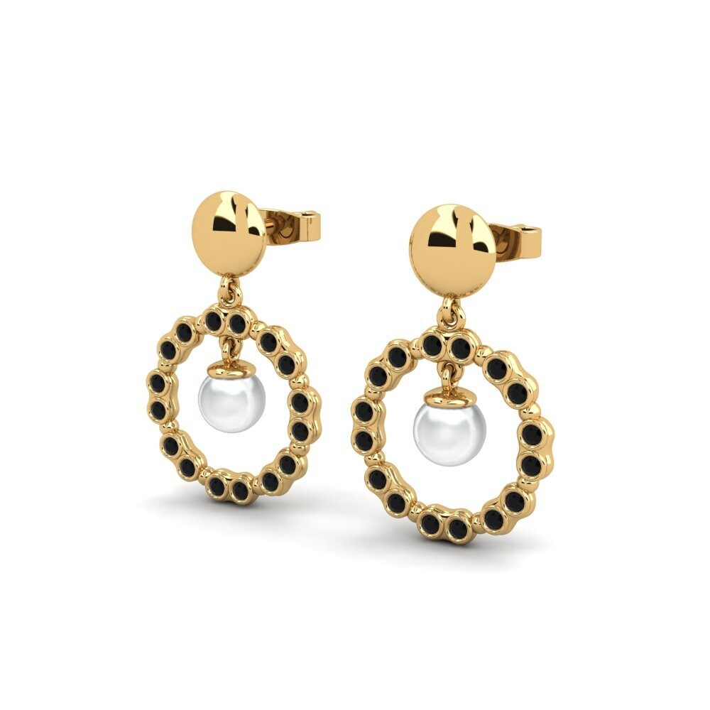 Black Sapphire Women's Earring Insipid