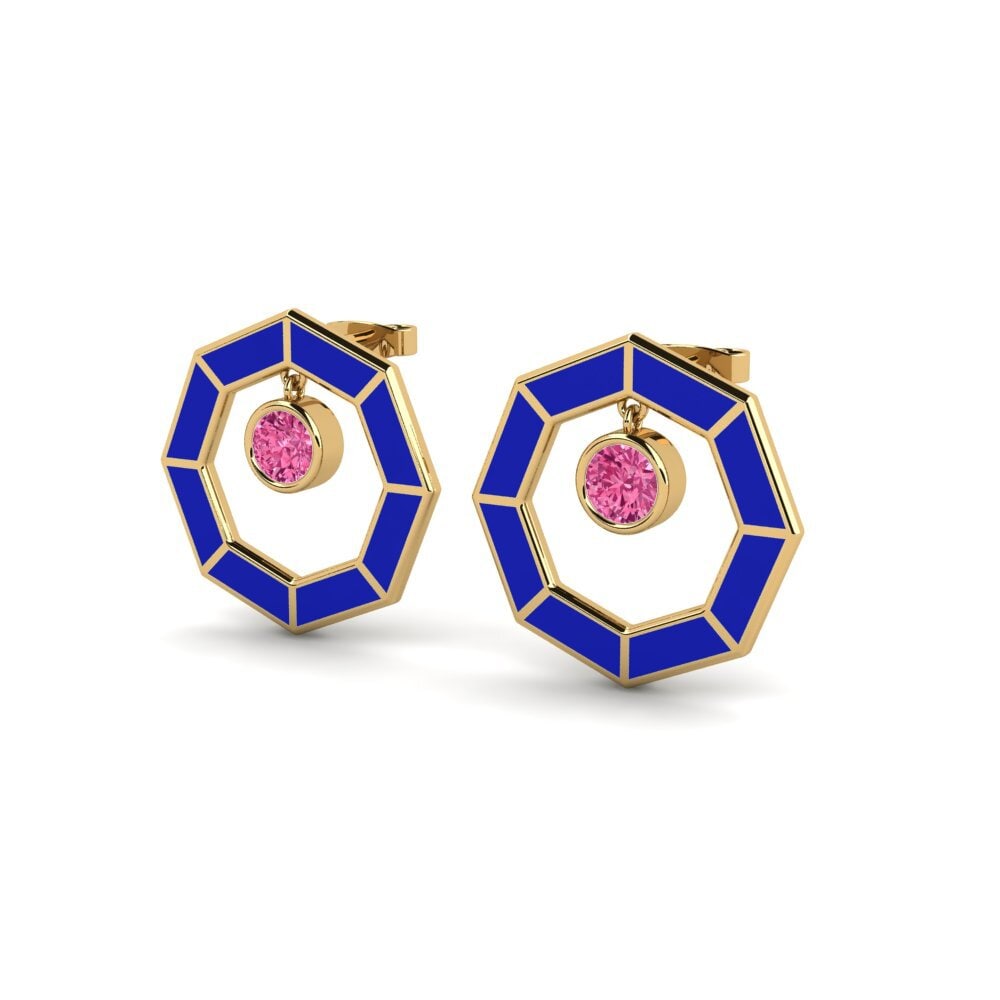 Tormalina Rosa Orecchino da donna Dyable