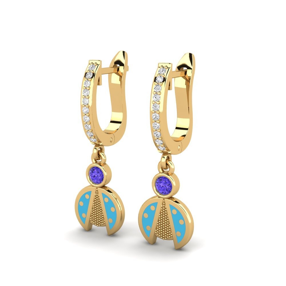 Tanzanite Orecchino da donna Hoyden