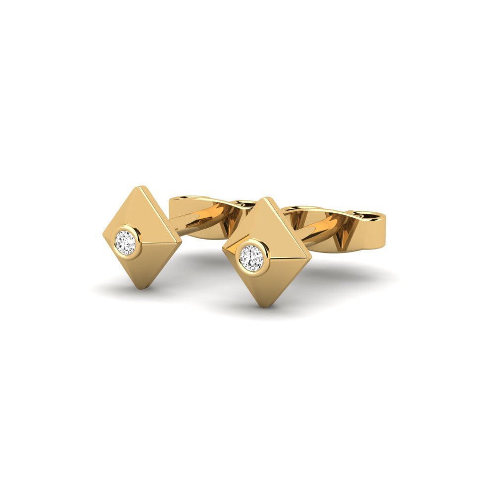 Đá Moissanite Bông tai nữ Hsipmud
