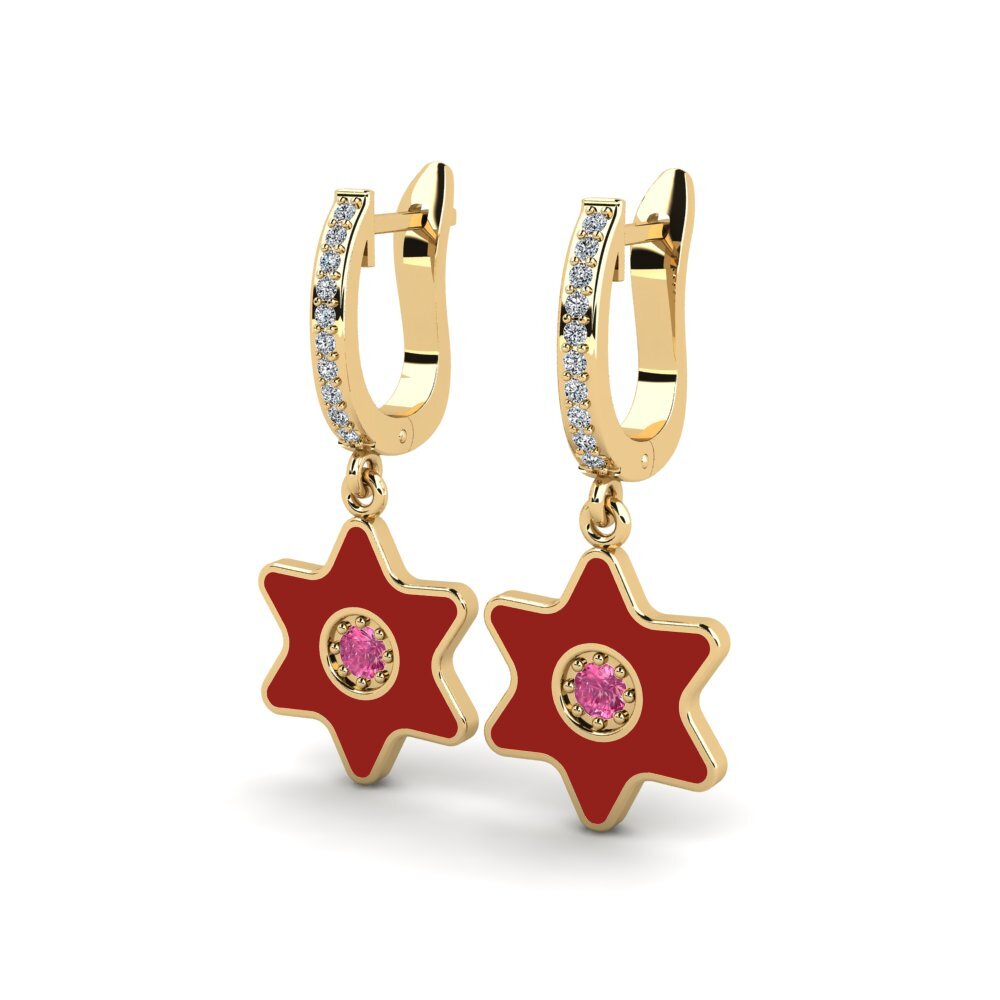 Pink Tourmaline Women's Earring Ignio