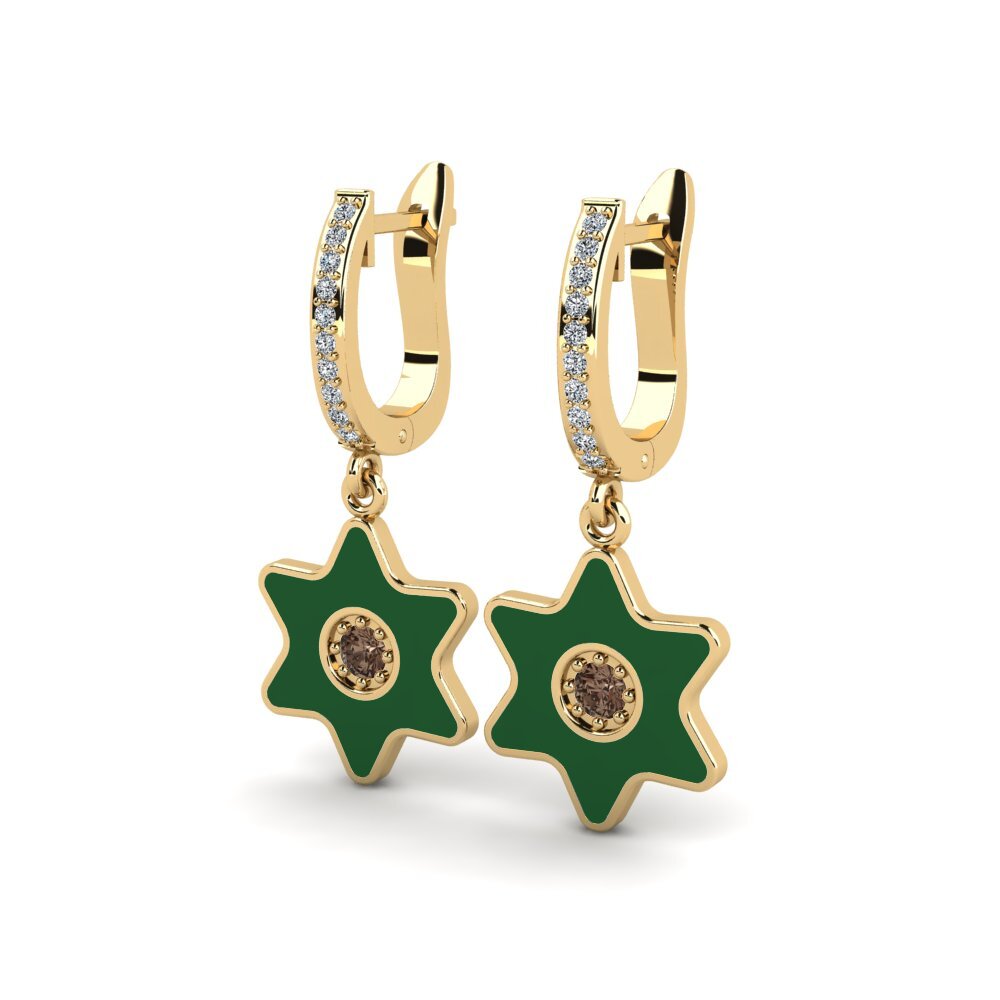 Smoky Quartz Women's Earring Ignio