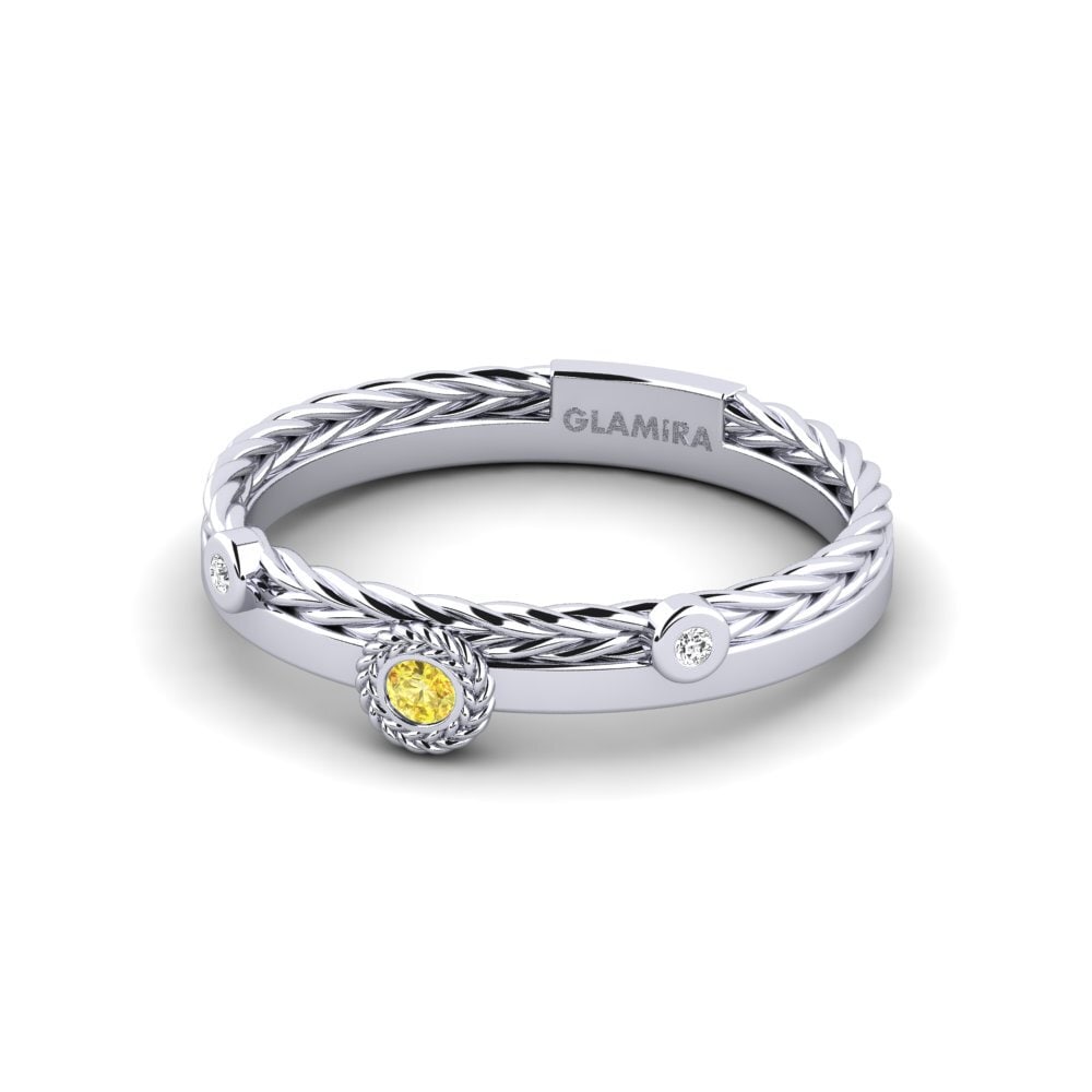 Yellow Sapphire Ring Alcosta