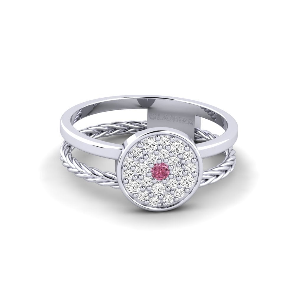 Rhodolite Garnet Ring Convolution