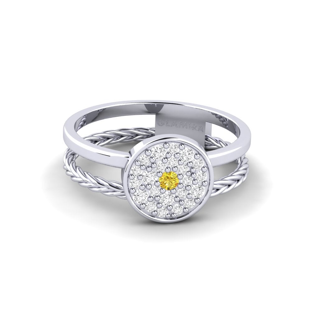 Yellow Sapphire Ring Convolution