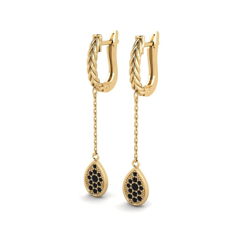 Black Diamond Women's Earring Formwork