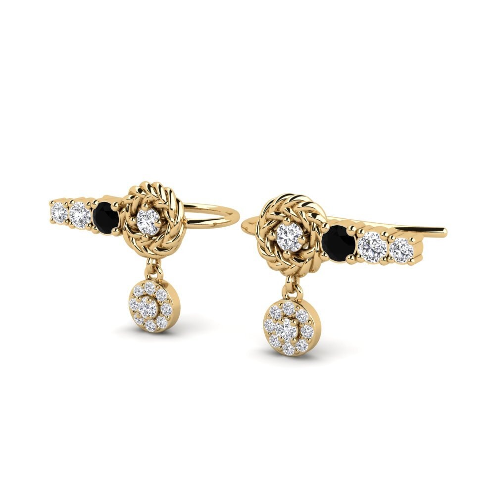 Black Diamond Women's Earring Inosan