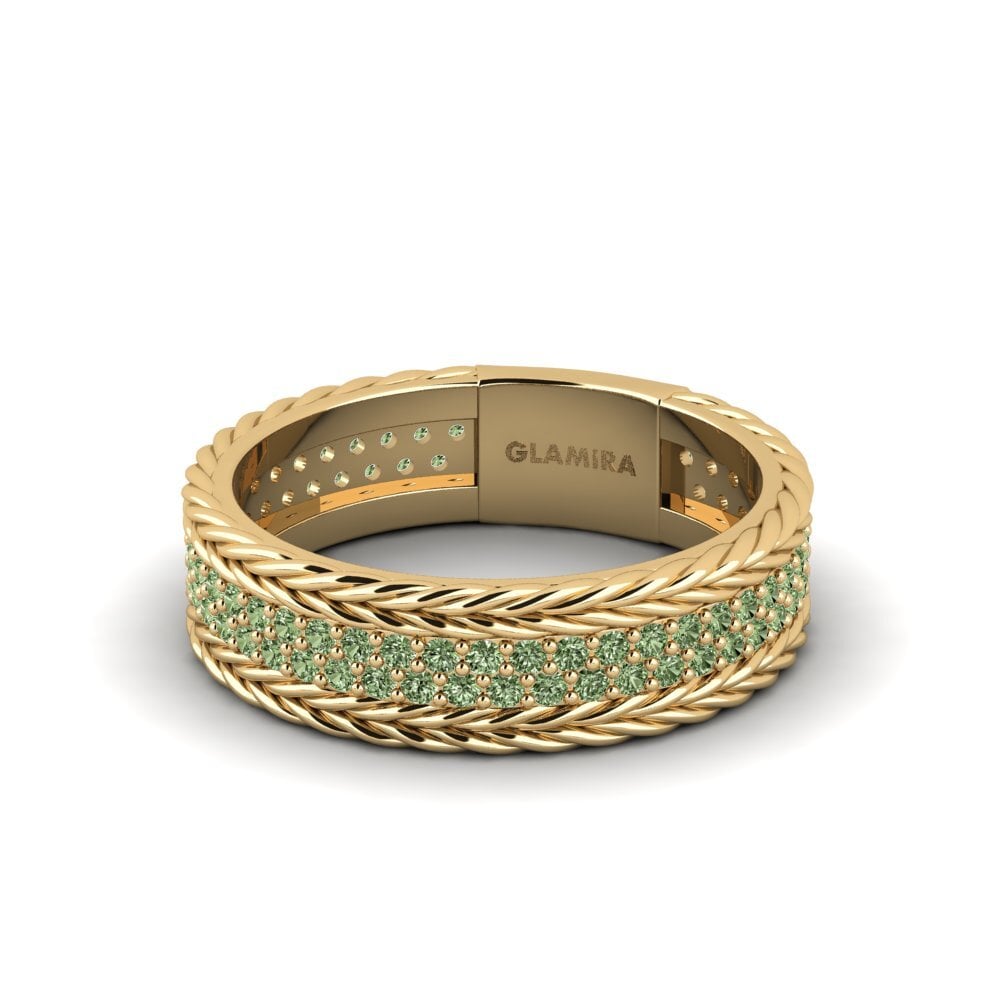 Green Diamond Ring Segara