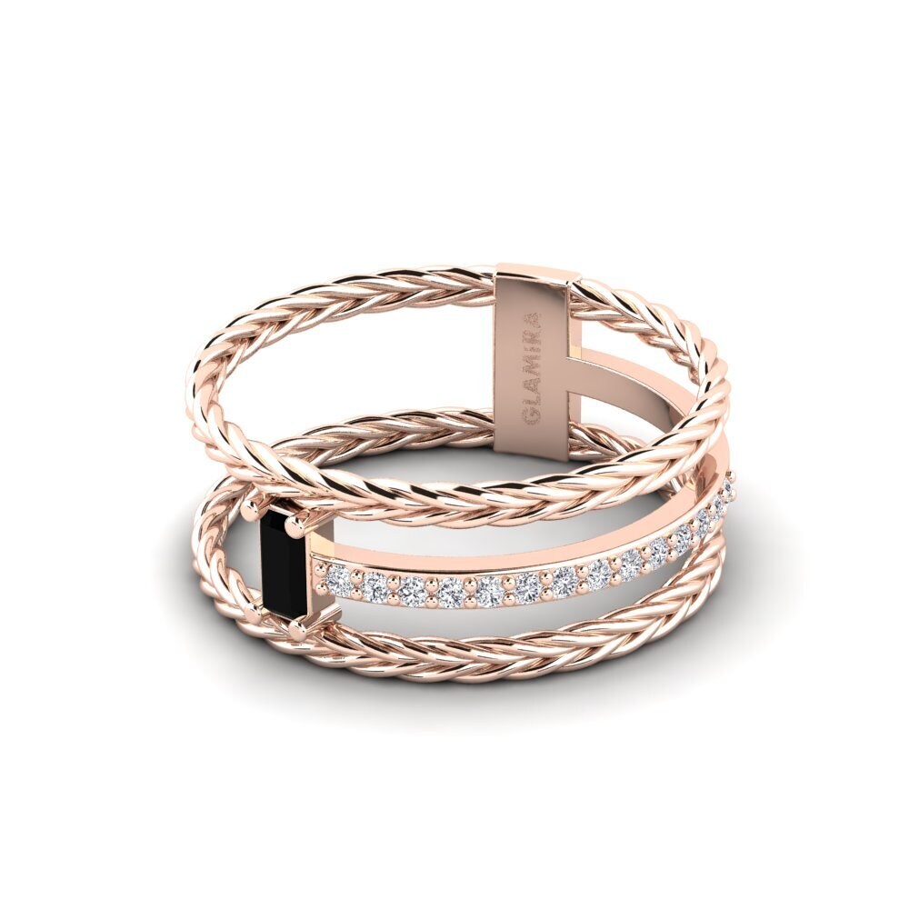 Diamante Negro Anel Calivita