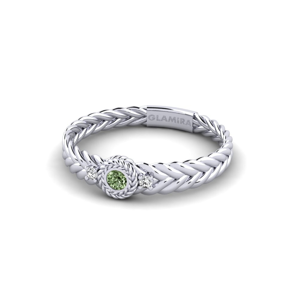 Green Diamond Ring Gitano