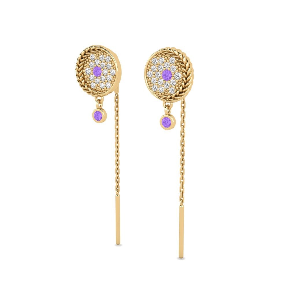 Amethyst Women's Earring Inkpad