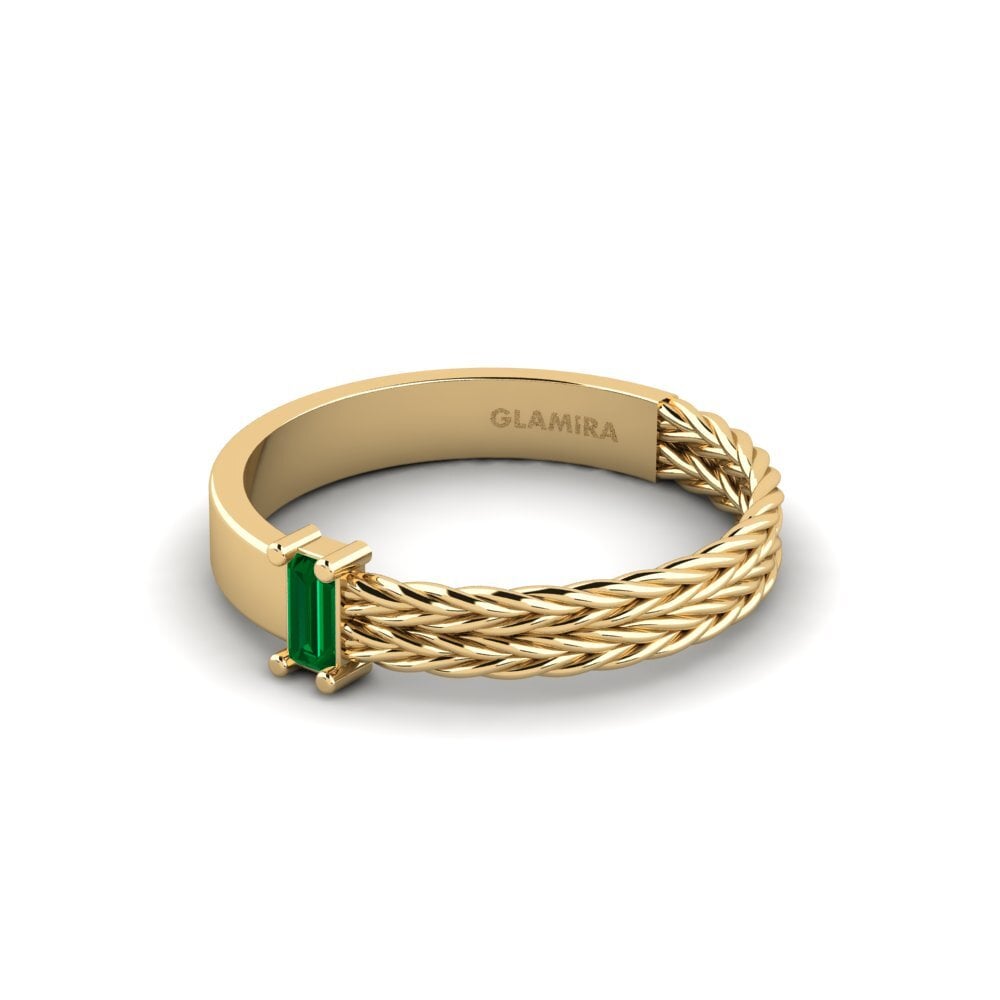 Zircônia Verde Anel Nanina