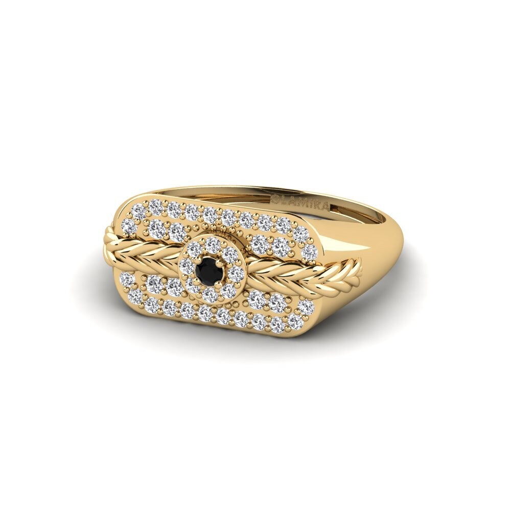 Zafiro negro Anillo Ntoos