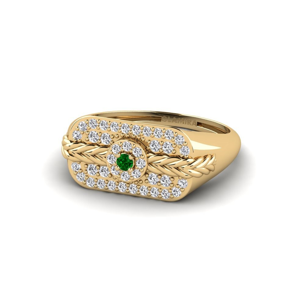 Zircônia Verde Anel Ntoos
