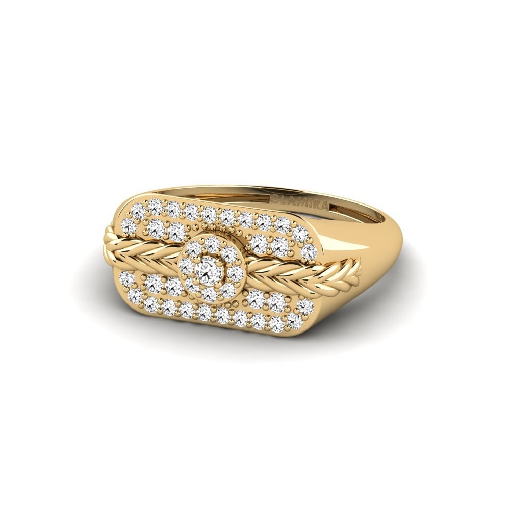 Moissanite Anel Ntoos
