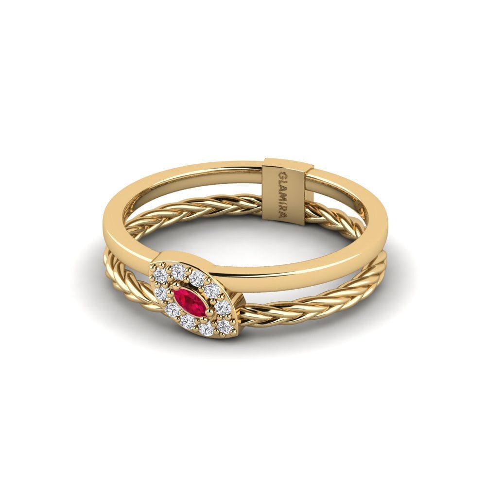 Rubí Anillo Pyarrai