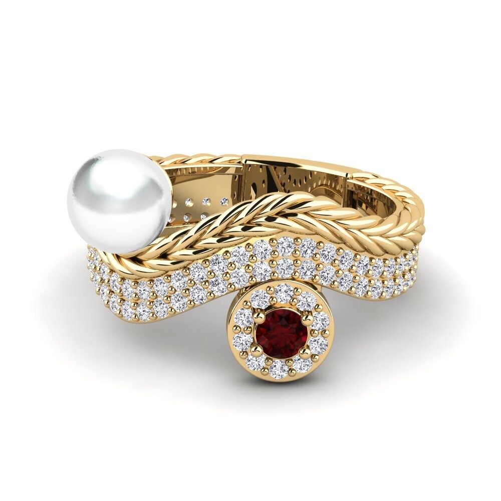 Garnet Ring Quvonch