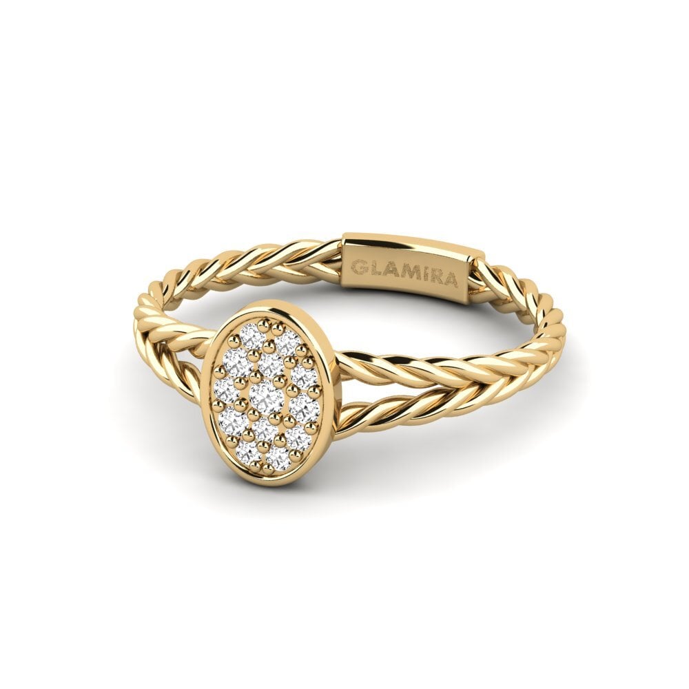 Moissanite Anel Twistmore