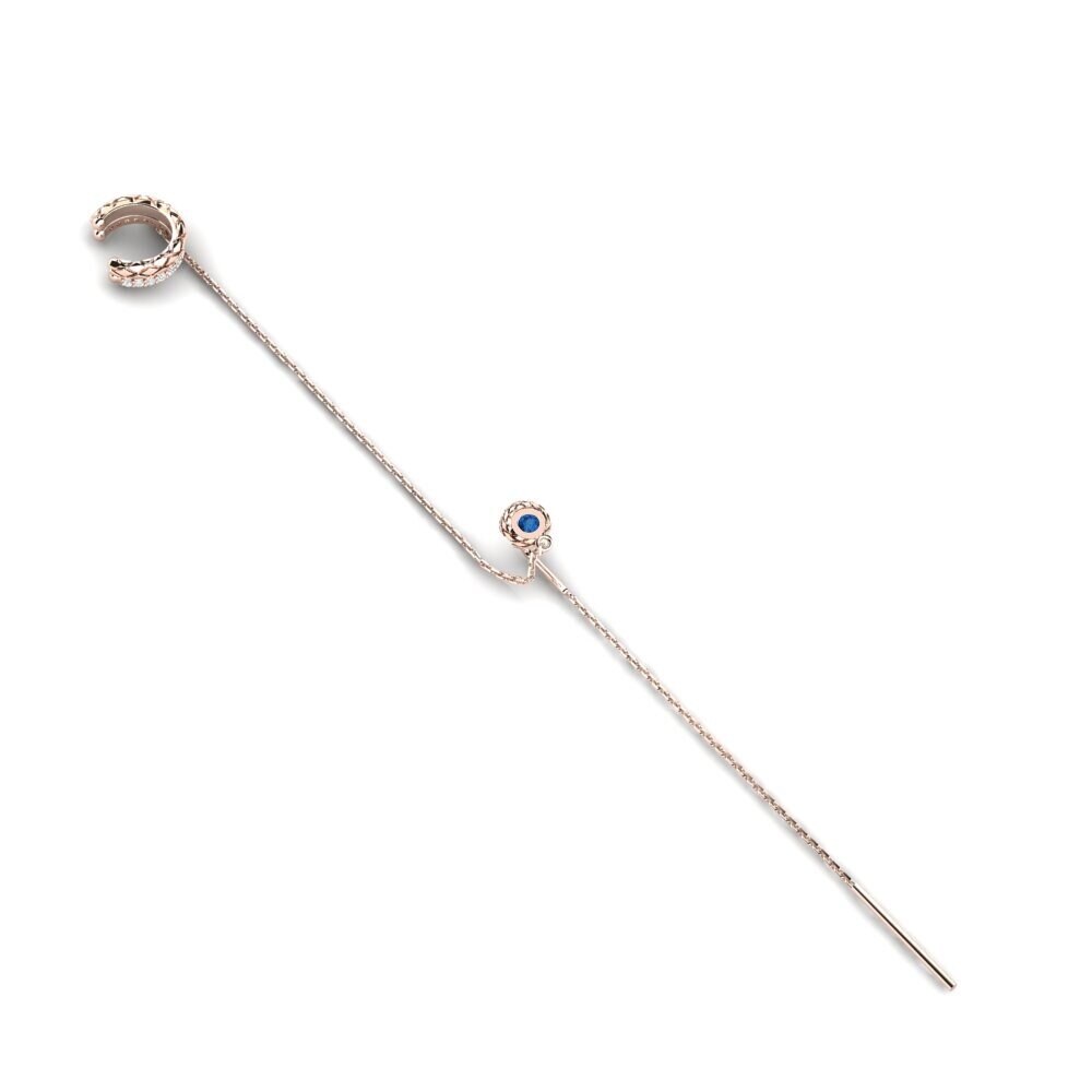 Đá Zirconia Xanh Lam Bông tai nữ Assuming