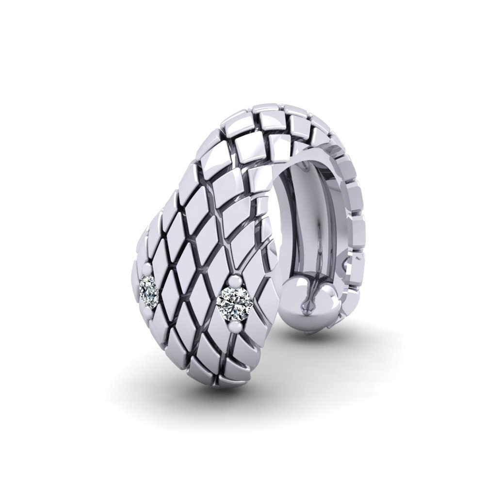 Đá Zirconia Bông tai nữ Mechta