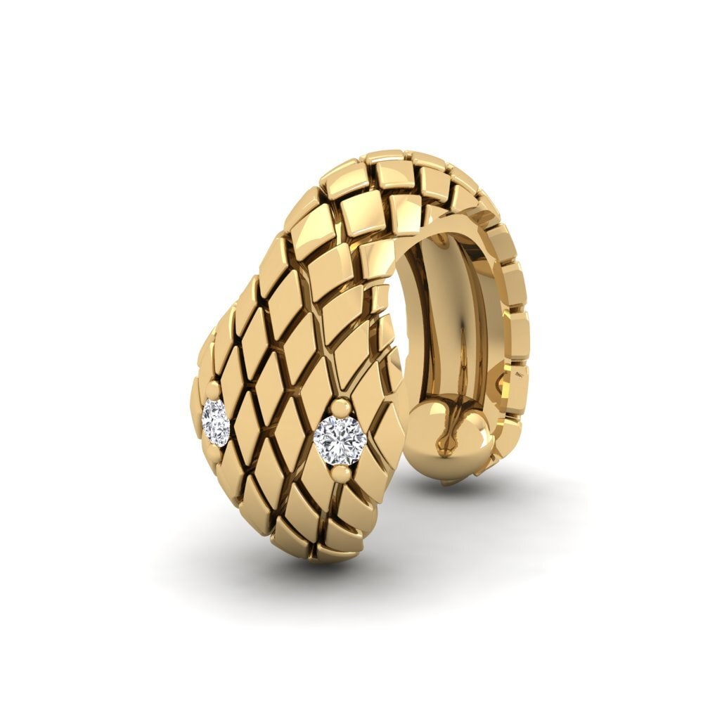 Oro Giallo 375 Orecchino da donna Mechta